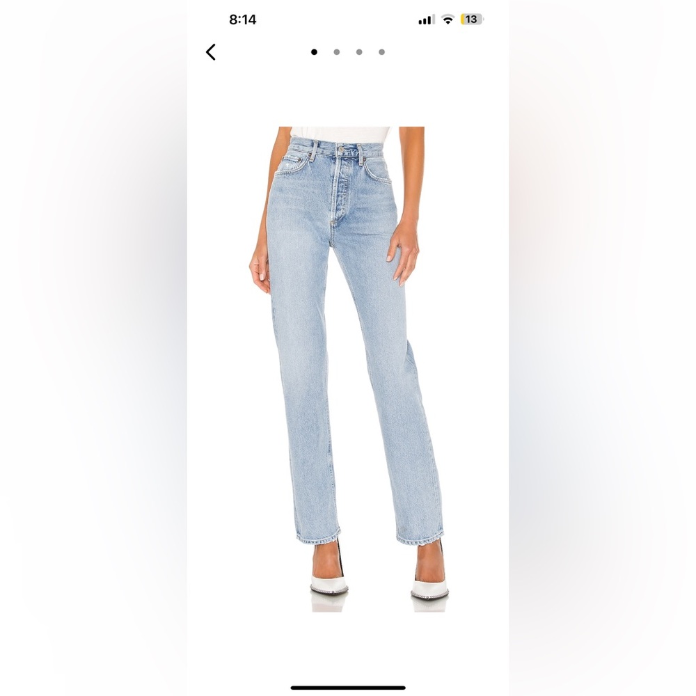 Agolde Sz 26 Lana Straight